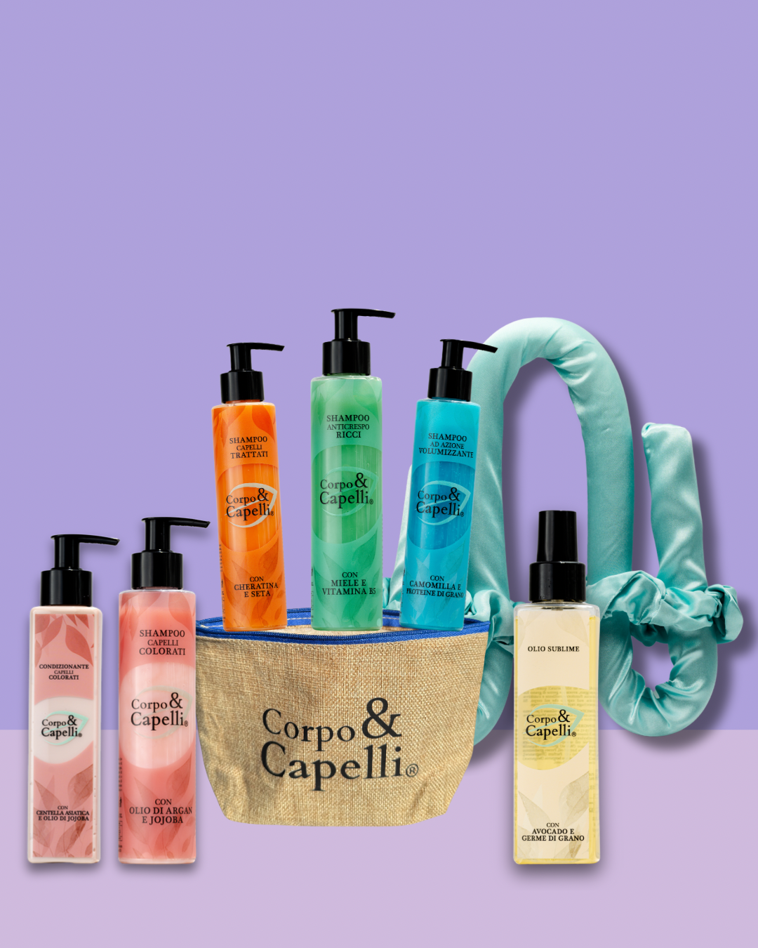 Il tuo Kit personalizzato con Olio sublime e TUBO PER ONDE+POCHETTE in OMAGGIO