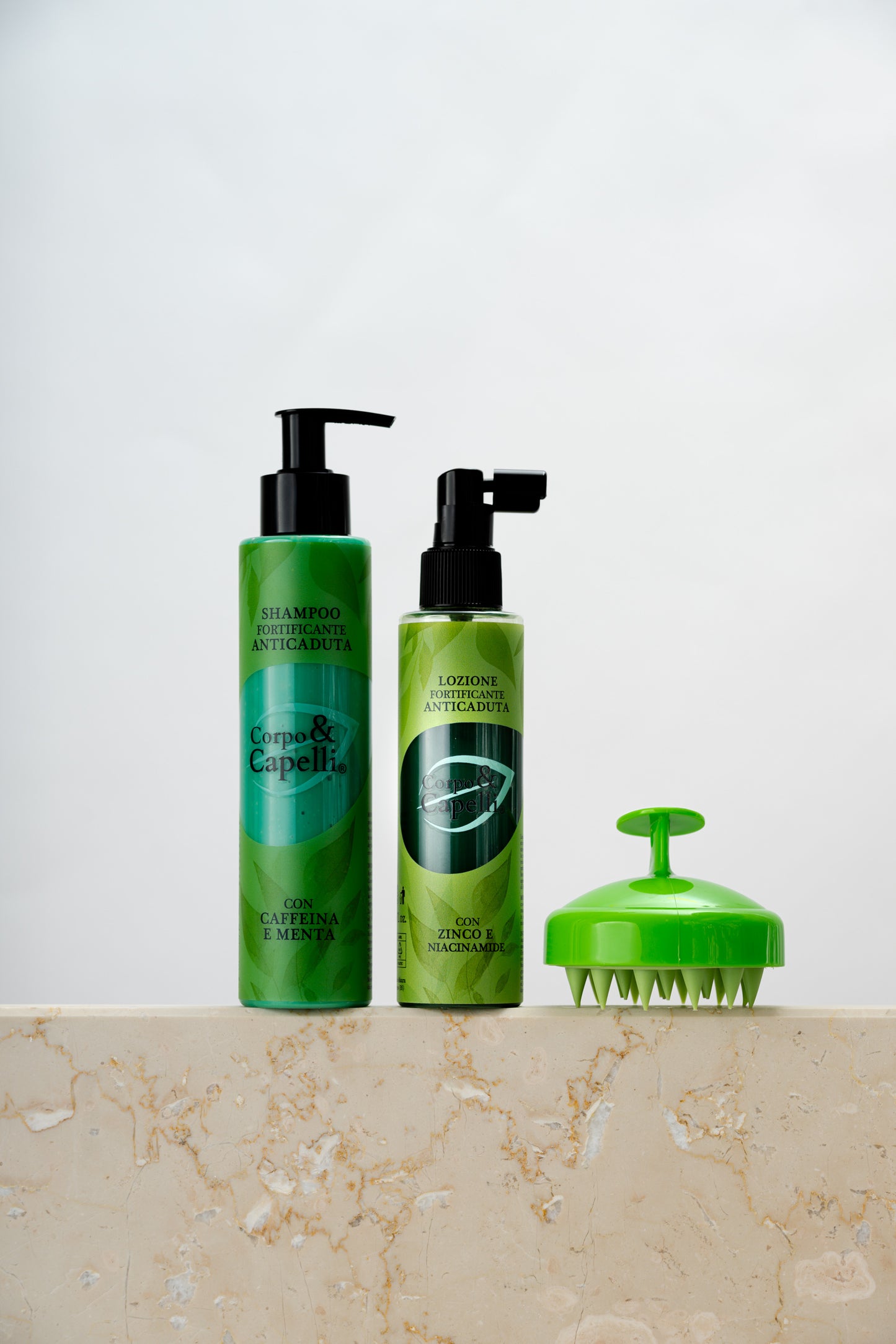 Kit shampoo e lozione fortificante anticaduta