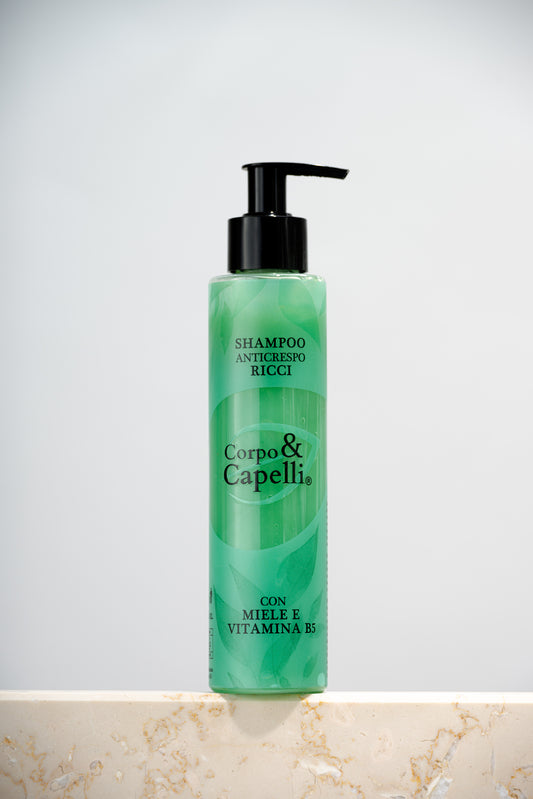 Shampoo anticrespo capelli ricci